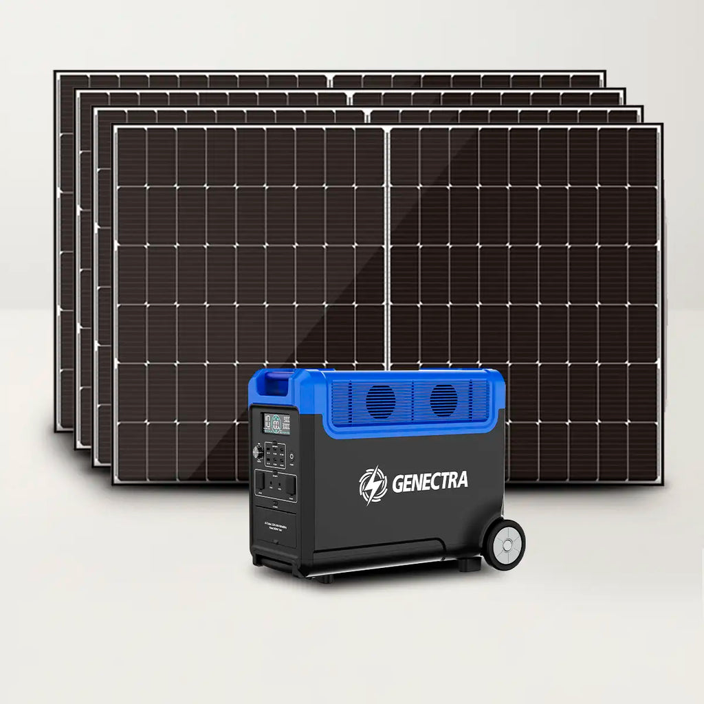KIT FREEDOM SOLAR + 4 PANELES FIJOS BIFACIALES 420W