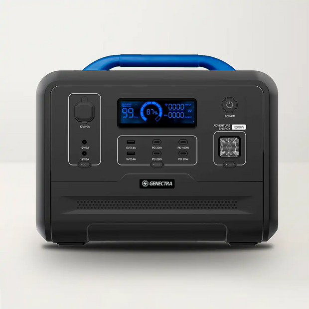 Estación de Energía Solar ADVENTURE ENERGY 1200w 960Wh