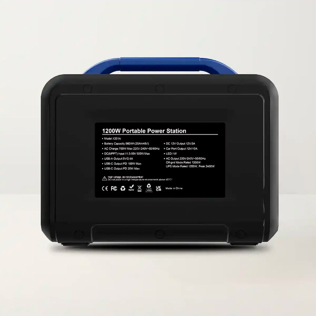 Estación de Energía Solar ADVENTURE ENERGY 1200w 960Wh