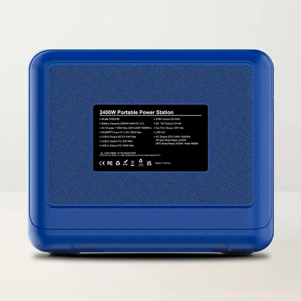 Estación de Energía Solar PATHFINDER POWER 2400w 2048Wh