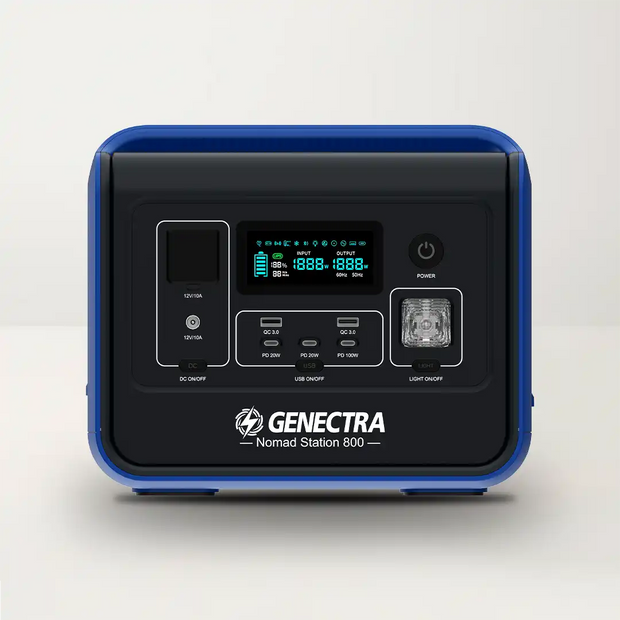 Estación de Energía Solar NOMAD STATION 800w 512Wh