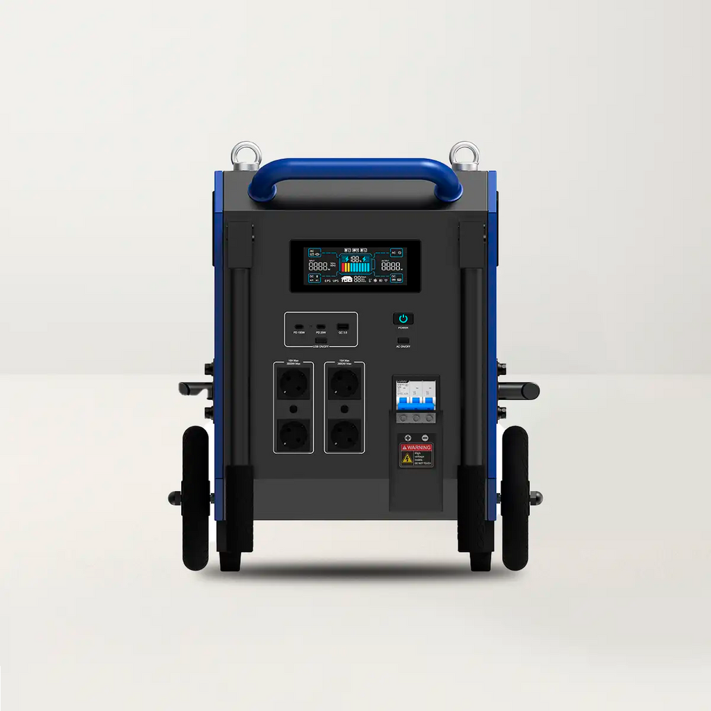 Estación de Energía Solar TITAN POWER 7200w 9792Wh